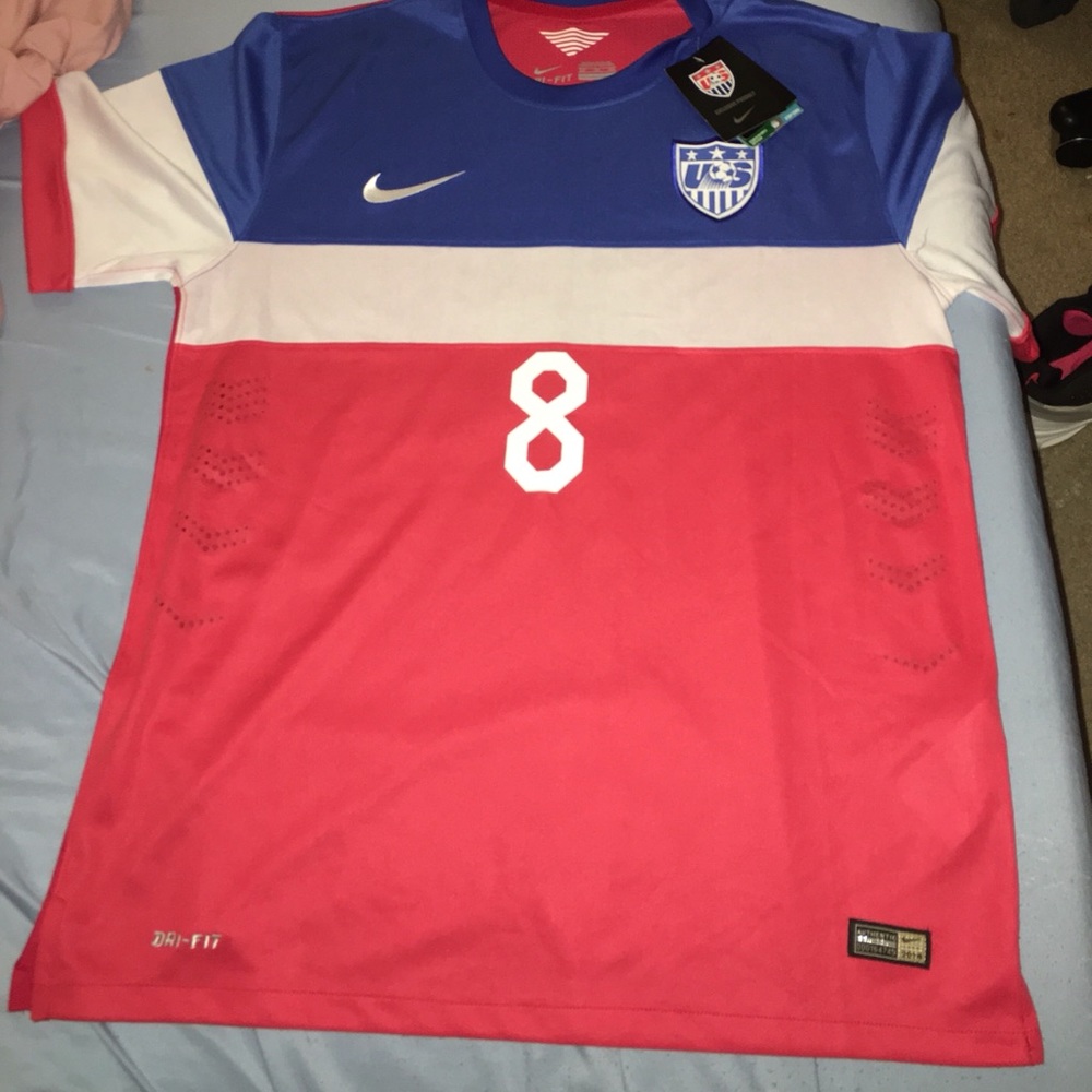 Clint Dempsey #8 2014 NikeUSA Soccer USMNT Jersey